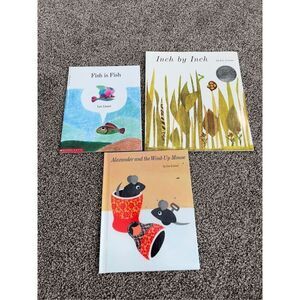 Set of 3 Leo Lionni books (1 hardback)